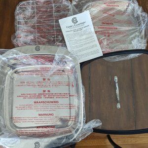 NEW Cook's Essentials Stainless Steel Stovetop Smoker/Steamer/Poacher